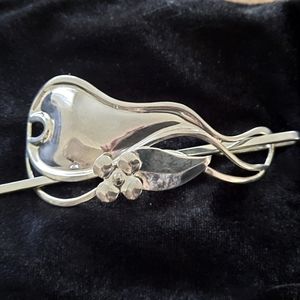 Silver hair Clip